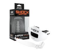 Shock Doctor 3500 Max Airflow 2.0 - Protector de labios, color blanco, talla única