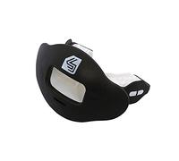 Shock Doctor 3500 Max Airflow 2.0 Protector de labios, negro, talla única