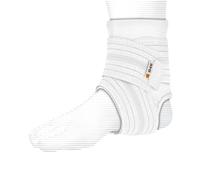 Shock Doctor 845 Tobillera con Faja de Compresión, Unisex Adulto, Blanco/Gris, XL