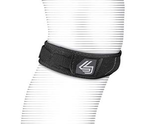 Shock Doctor 863 Banda de Soporte para Rótula, Unisex Adulto, Negro, S/M
