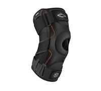 Shock Doctor 872 Soporte para Rodilla con Bisagras Duales, Unisex Adulto, Negro, L