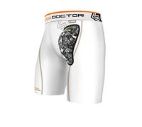 Shock Doctor AirCore Hard Cup Compression Short White S