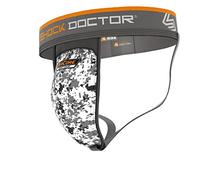 Shock Doctor AirCore Soft Cup Suspensor para Taza, Hombre, Blanco, M