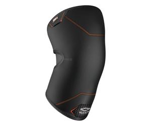 Shock Doctor Bandage Knee Compression Sleeve - Protecciones de pie para Artes Marciales, Color Negro, Talla Size 18/L33