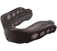 Shock Doctor Gel MAX Mouthguard - Mouth Guard Gum Piece Convertible - Black - Adult