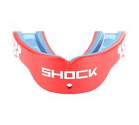 Shock Doctor Gel Max Power - Protector bucal convertible de carbono, adulto, color rojo