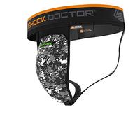 Shock Doctor Hombres, Aircore, partidario de Taza Suave, Blanco, XXL