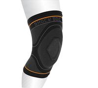 Shock Doctor Knee Brace Rodillera de Compresión Tejida con Soporte de Gel, Unisex Adulto, Negro, XL