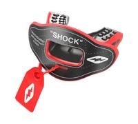 Shock Doctor Max Air Flow - Puntada 3D, color negro y rojo OSFA
