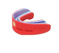 Shock Doctor no - Protecciones para los pies de Boxeo, Color Rojo, Talla Adulte