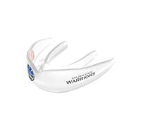 Shock Doctor Protector bucal de Baloncesto de la NBA Golden State Warriors para Hombre, Transparente, Juvenil