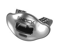 Shock Doctor Protector de labios, protector bucal para adultos y jóvenes, con correa, transpirable, amplia apertura, para jóvenes y adultos, OSFA, Shock Doctor bucal, flujo de aire máximo