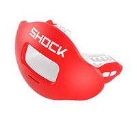 Shock Doctor Protector de labios, protector bucal para adultos y jóvenes, con correa, transpirable, amplia apertura, para jóvenes y adultos, OSFA, Shock Doctor bucal, flujo de aire máximo