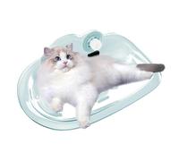 Shock Proof Cat Window Perch, Suction Cup Window Hammock, Easy Install Cat Window Lounge, Cozy Cat Hammocks 20.47x12.59x7.87 for Cats Sleeping, Rest (Green, Coffee, Transparent)