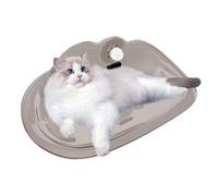 Shock Proof Cat Window Perch, Suction Cup Window Hammock, Easy Install Cat Window Lounge, Cozy Cat Hammocks 20.47x12.59x7.87 for Cats Sleeping, Rest (Green, Coffee, Transparent)