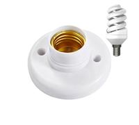 Shock Protection Lamp Holder - 220V Round Threaded Keyless Lampholder
