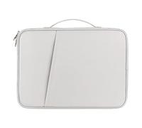 Shock Resistant Laptop Bag, Modern Padded Design Laptop Sleeve, Portable Computer Carrying Bag, Protective Laptop Sleeve Bags 12.9x13x1.2 for Outdoor Women and Men (White, Black, Green)