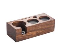 shockassist Espresso Tamper Estación 51-53mm, Soporte de Apisonamiento de Espresso, Ajustable Tamping Soporte para Guardar el Tamper de Espresso, Dispensador, Portafiltros