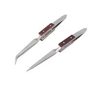 shockassist Pinza Recta De Acero Inoxidable Pinzas Industriales Resistentes A La CorrosióN Pinzas AntiestáTicas Industriales De Precision por Soldadura De Joyas, ReparacióN De Piezas ElectróNicas