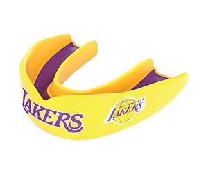 shockdoctor Niños NBA Baloncesto los Angeles Lakers Boca Protecciones, Amarillo, Juvenil