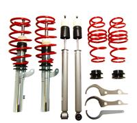 Shockhouse by JOM RedLine Suspensión roscada (coilover) compatible con Audi A3