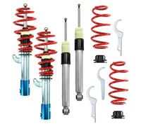 Shockhouse by JOM RedLine Suspensión roscada (coilover) compatible con Audi A3