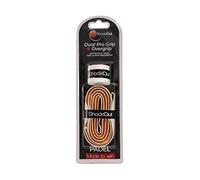 ShockOut Dual Pro Grip + Overgrip (Blanco/Naranja) - Sistema Combinado de absorción de Impacto y Mejora de Agarre para Deportes de Raqueta