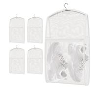 Shoe Bag For Washing Machine - Footwear Dryer Pouch Set Of 5 | Shoe Wash Bag Hangable | Reusable Portable Footwear Washer Dryer Pouch For Sneakers Trainers Slippers