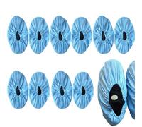Shoe Booties, Indoor Shoe Cover Slip-Resistant Protectors, Breathable Versatile Booties, Shoe Protectors For Laboratories, Cleanroom Use Booties, Slip-Resistant Shoe Covers, Versatile Shoe Booti