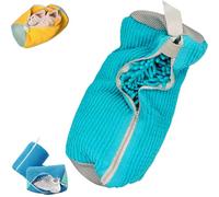 Shoe Cleaning Bag, Shoe Bag, Shoe Washing Machine Bag, Reusable Shoe Bag for Washing Machine, Portable Shoe Care Bag for All Shoe Types and Sizes (Blue)