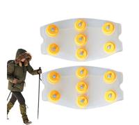 Shoe Cleats for Snow and Ice, Clear Traction Grips, Anti-Slip Shoe Spikes