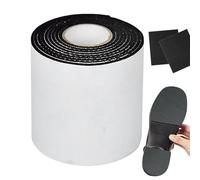 Shoe Grips, Sole Pads, Rubber Heel Cushions for High Heels, 3.28 Feet Non-Slip Stickers, Comfortable Shoe Gummies, Easy Application, Enhanced Traction, Perfect for Women’s Footwear, 5cm, 10cm