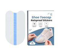 Shoe Head Rain Protector, Waterproof Sneaker Toe Covers, Anti Splash Shoe Film Stickers, Rainproof Toe Caps, 10 Pcs, 4.72×3.54 inches, for Kids Teens Adults Cyclists Hikers Outdoor Use