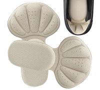 Shoe Heel Cushions, Comfort Grip Inserts, Anti Slip Pads with Soft Foam Feature, Heel Protection Shoe Accessory, Cushion Inserts with Slim Style, Footwear Tool for Dancing Travel