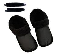 Shoe Insoles - Furry Shoe Liners | Warm Insoles with Shoelaces | Thick Soft Shoe Liner Insoles Liner Plush Clog Shoes Lining Slip for Crocss Liners Clogs Replacement