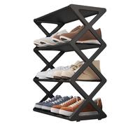 Shoe Organizer Shelf - Multi Tier Storage Rack System, Sneaker Arrangement Stand, Compact Footwear Organization Unit, Space Saving Shoe Placement Furniture For Home Entry Bathroom Front Door Use