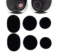 Shoe Patch - Polyester, 1.97x1.57in Heel Protector Pad Waterproof | Durable Non-Slip Shoe Repair, Sneaker And Boot Hole Fix Inserts, Shoes Patch Set For Men, Women, Outdoor Activities, Travel