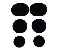 Shoe Patches for Holes - Sneaker Insert Repair Patches Kit, 6 Pieces Self-Adhesive Shoe Repair Kit | Non-Slip Heel Protector Pads for Athletic Shoes, Mesh Hole Repairing, Anti-Wear Protection