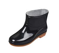 Shoe Round Middle Deep Low Rain Boots Buckle Botas de mujeres Sira Sol Funda Zapatos