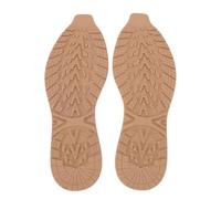 Shoe Sole Replacement Rubber Full Bottom Non Slip V Shape Repair Material Wear Resistant Silent Durable for Sports Shoes and Daily Walking Size 32.2x11.5cm 1 Pair (Skin Color)
