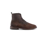 Shoe The Bear Ned Waxed S Boot Brown Talla: 45 | Zapatos con Cordones Outlet | Hombre | Marrón