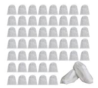 Shoe Travel Bag - Non-Woven Drawstring Pouch for White Footwear | Anti