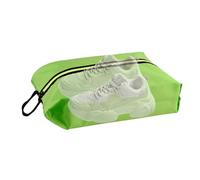 ShoeBag - Smell Proof ShoePouch, Portable Water Resistant ShoeOrganizer | Large Capacity Travel shoeStorage Bag For Women Men Footwear Protection For Holiday Trips, Gym, Activities And Packing, Verde