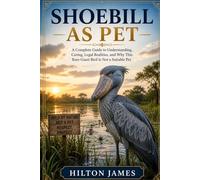 SHOEBILL AS PET: A Complete Guide to Understanding, Caring, Legal Realities, and Why This Rare Giant Bird Is Not a Suitable Pet.