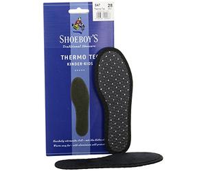 shoeboy de Thermo Tec Kids - Calentamiento plantilla de fibra funcional, mantiene el calor dentro de su zapato, 1 par talla 5