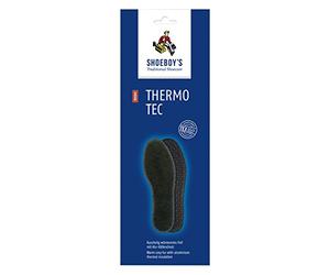 SHOEBOY'S Thermo TEC - Plantilla de calentamiento hecha de fibra funcional, mantiene el calor dentro de tu zapato, talla 12.5 a 13