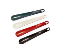 Shoehorn - 25 Cm - Short Handle - Very Stable - with Hanging Hole - Ergonomic Shape - Suitable for Men, Women, People Tw