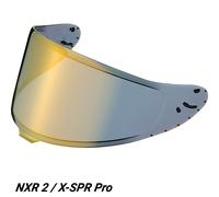 Shoei Pantalla Cwr-f2pn Iridium - Talla N SPECTRA GOLD