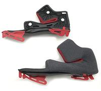 Shoei RF-1400 Cheek Pads Street - Accesorios para casco de motocicleta (39 mm), color negro