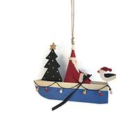 Shoeless Joe - Adorno de Navidad para colgar en barco